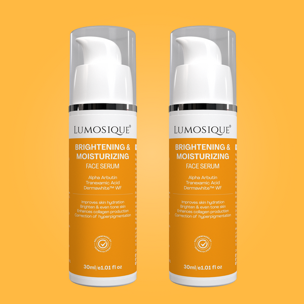 Brightening & Moisturizing Face Serum, Pack of 2